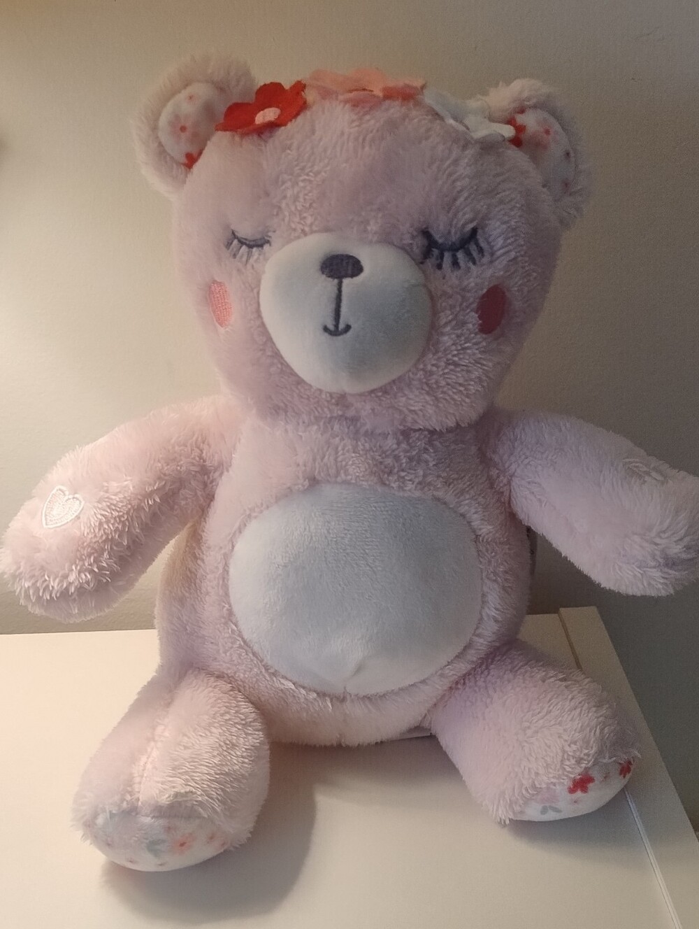 Dreamgro Light and Lullaby Soother - Pink Bear